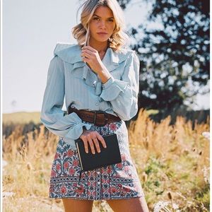 arnhem marigold mini dress